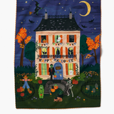 Haunted House Tea Towel