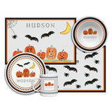 Personalized Halloween Kids Dinnerware Set