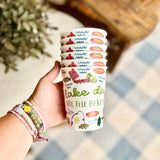 COLLAGE LAKE REUSEABLE CUPS
