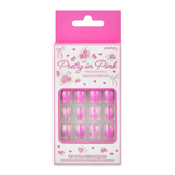 PRETTY IN PINK PRESS ON NAIL SET