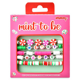 PRETTY PEPPERMINT BRACELET SET
