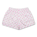 PRETTY IN WHITE PLUSH SHORTS