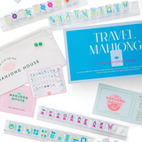 Ice Blue Mahjong Travel Set