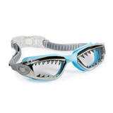 Baby Blue Tip Jaws Kids Swim Googles