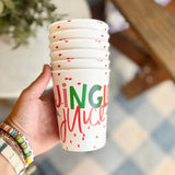 FESTIVE JINGLE JUICE REUSABLE CUP