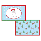Personalized Jolly St Nick Kids Placemat