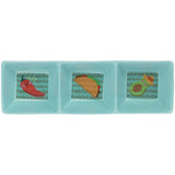 FIESTA 3-SECTION TRAY