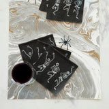 SKELETON DANCE BEVERAGE NAPKINS