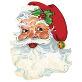 Die Cut Santa Placemats