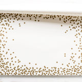 GOLD CONFETTI PLACEMAT