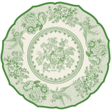 DIE-CUT GREEN ASIATIC PHEASANTS PAPER PLACEMATS