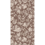 BROWN REGAL PEACOCK GUEST NAPKIN