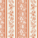 Pumpkin Burleigh Stripe Cocktail Napkin