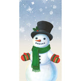 SNOWMAN GUEST TOWEL