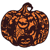 DIE CUT WICKED JACK-O-LANTERN PLACEMAT