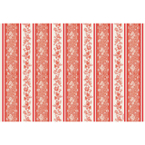 Red Regal Burleigh Stripe Paper Placemats