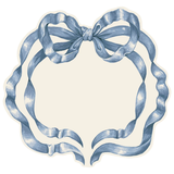 Die-Cut Heirloom Blue Bow Placemats