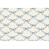 Heirloom Blue Bow Lattice Placemat