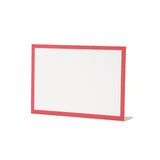 RED FRAME PLACECARD