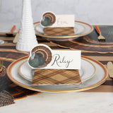 HERITAGE TURKEY PLACE CARD