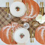 DIE CUT PUMPKIN PLACEMAT