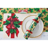 GILDED HOLLY TABLE RUNNER