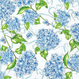 HYDRANGEA SCATTER LUNCHEON NAPKINS