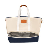 Navy Large Lara Shoe Tote