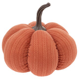 LARGE PLUSH TERRACOTTA PUMPKIN