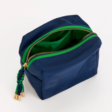 Navy Jet Large Boxy Zip Pouch