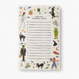 Halloween Parade Checklist Notepad