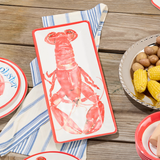 Beach House Lobster Rectangle Melamine Platter