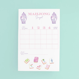 Taylor Tiles Mahjong Scorepad