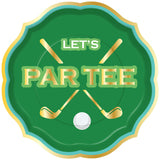 LETS PARTEE DINNER PLATE