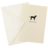 La Petite Presse Black Lab Thank You Boxed Notes