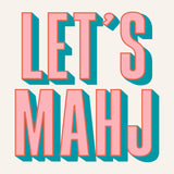 LET'S MAHJ BEVERAGE NAPKINS