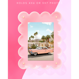 Light Pink Acrylic Picture Frame