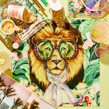 LOUIS THE LION ACRYLIC PUZZLE