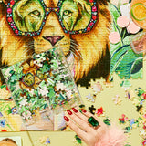 LOUIS THE LION ACRYLIC PUZZLE