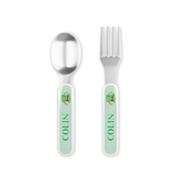 Personalized Lucky Charm Kids Fork & Spoon