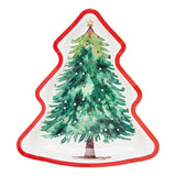 MERRY & BRIGHT DIE CUT TREE PLATE