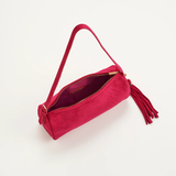Magenta Kylie Barrel Shoulder Bag