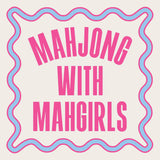 MAHJONG WITH MAHGIRLS BEVERAGE NAPKINS