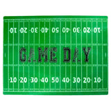 LARGE GAME DAY GLASS CUTTING BOARD