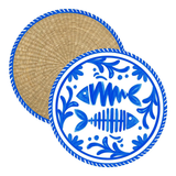 Mediterraneo Paper Charger Placemats