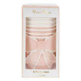 SCALLOPED BOW PAPER CUPS