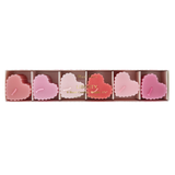 SCALLOPED HEART CANDLES