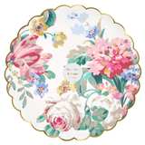 ROCOCO FLORAL DINNER PLATES