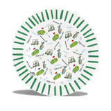 Golf Melamine Plate