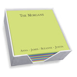 HIGHLAND MEMO SQUARE - CARNVIAL WITH HOLDER
